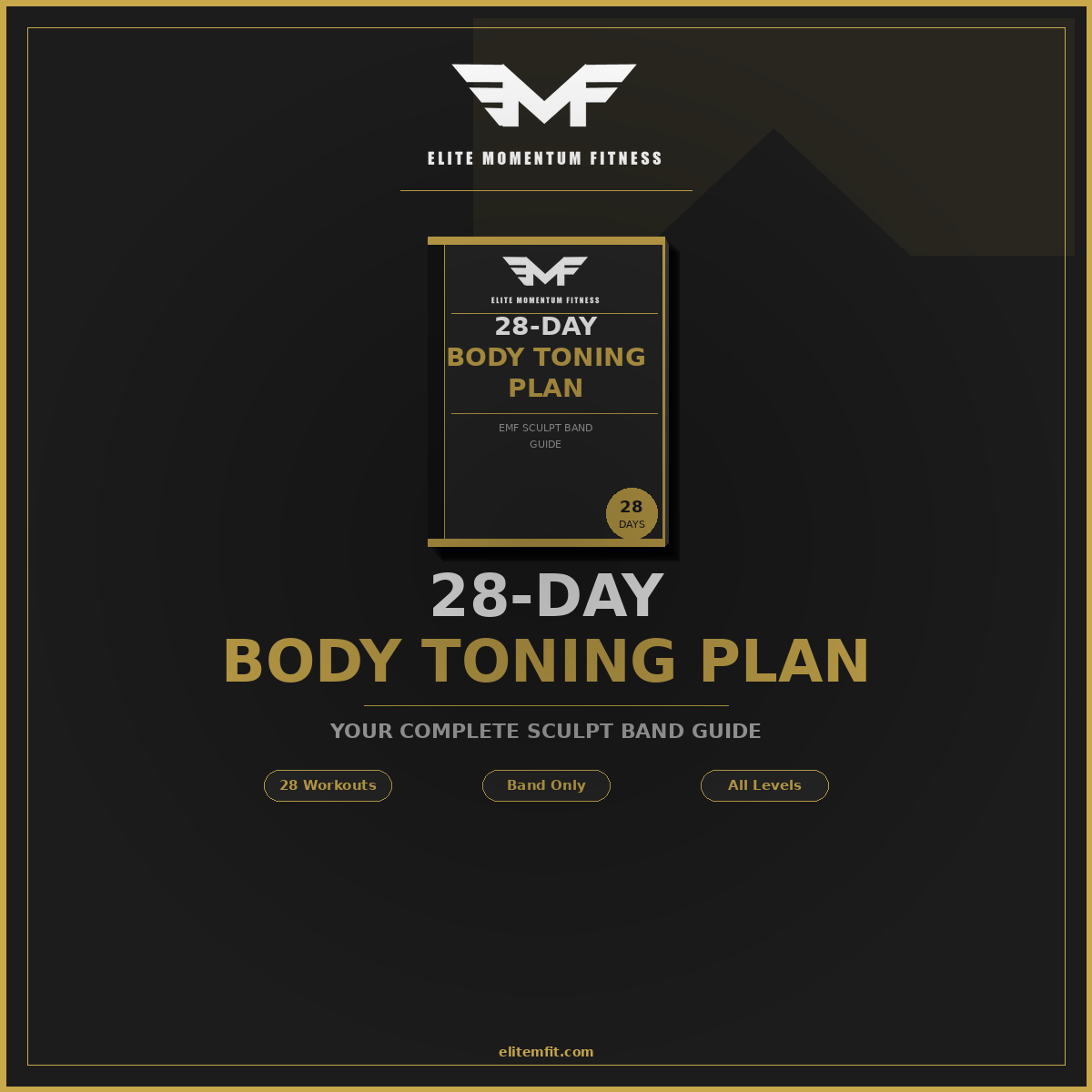 28-Day EMF Body Toning Plan — Interactive Workout Guide